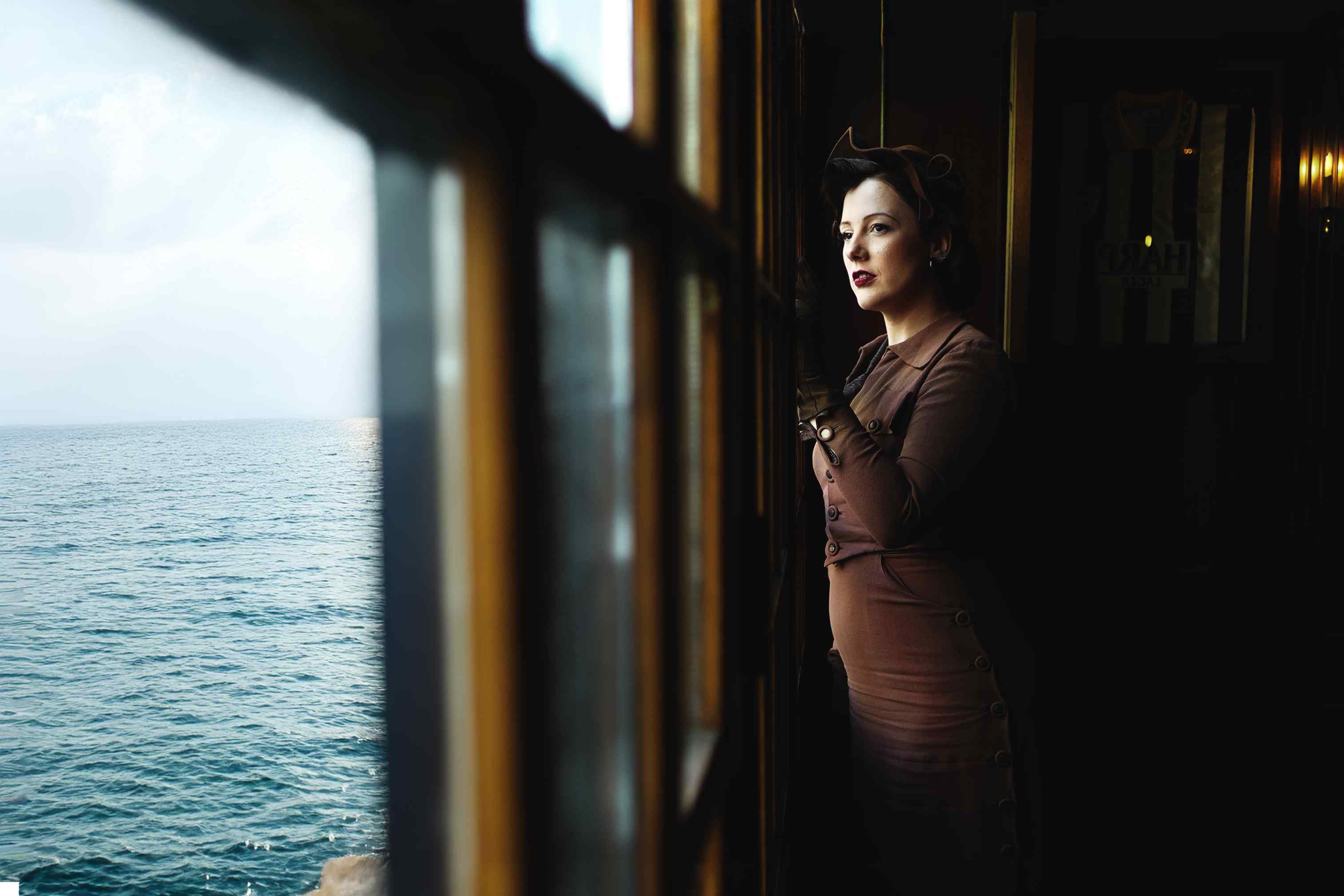 Tirage d'art encadré en situation